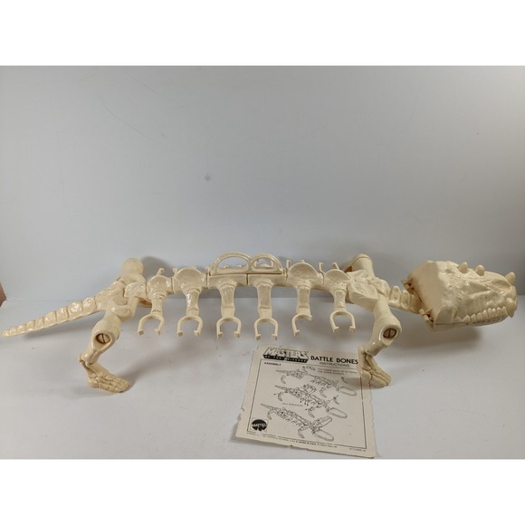 Mattel Other - MOTU Vintage He-Man 1984 BATTLE BONES Action Figure Carrier Masters of universe